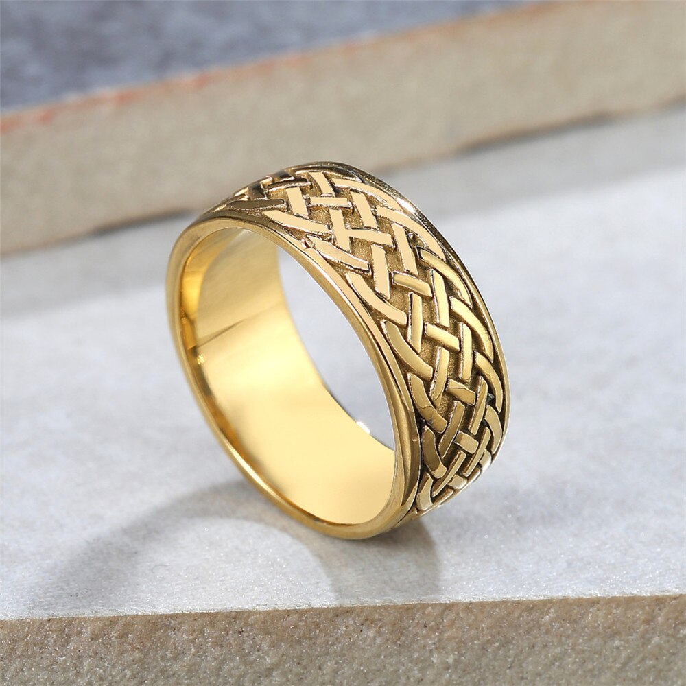 Vintage Egyptian Eye of Horus Ring Mysterious Ancient Egypt Text Symbol