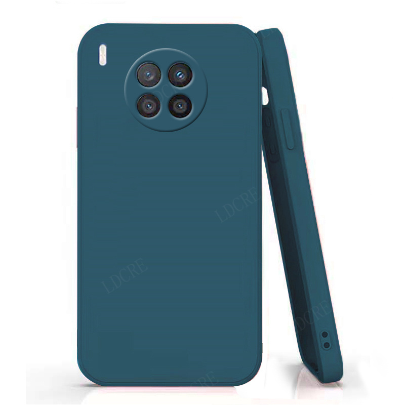 Para funda Huawei Nova 8i funda para Nova 8i Capas teléfono armadura a prueba de golpes silicona TPU funda suave para Huawei Nova 8 8i Fundas: Otros / Azul