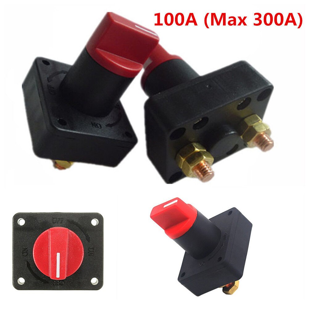 Car Master Battery Rotary Cut Off Power Switch 300A S55