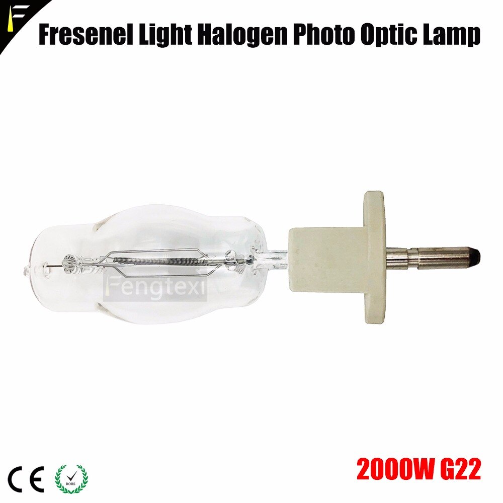 Fresenel – ampoule FTL 230V 2000 W, lampe de Studio halogène SE 2000 Watt G15/G22 pour (lampe de remplacement pour Film/Sudio/cinéma)