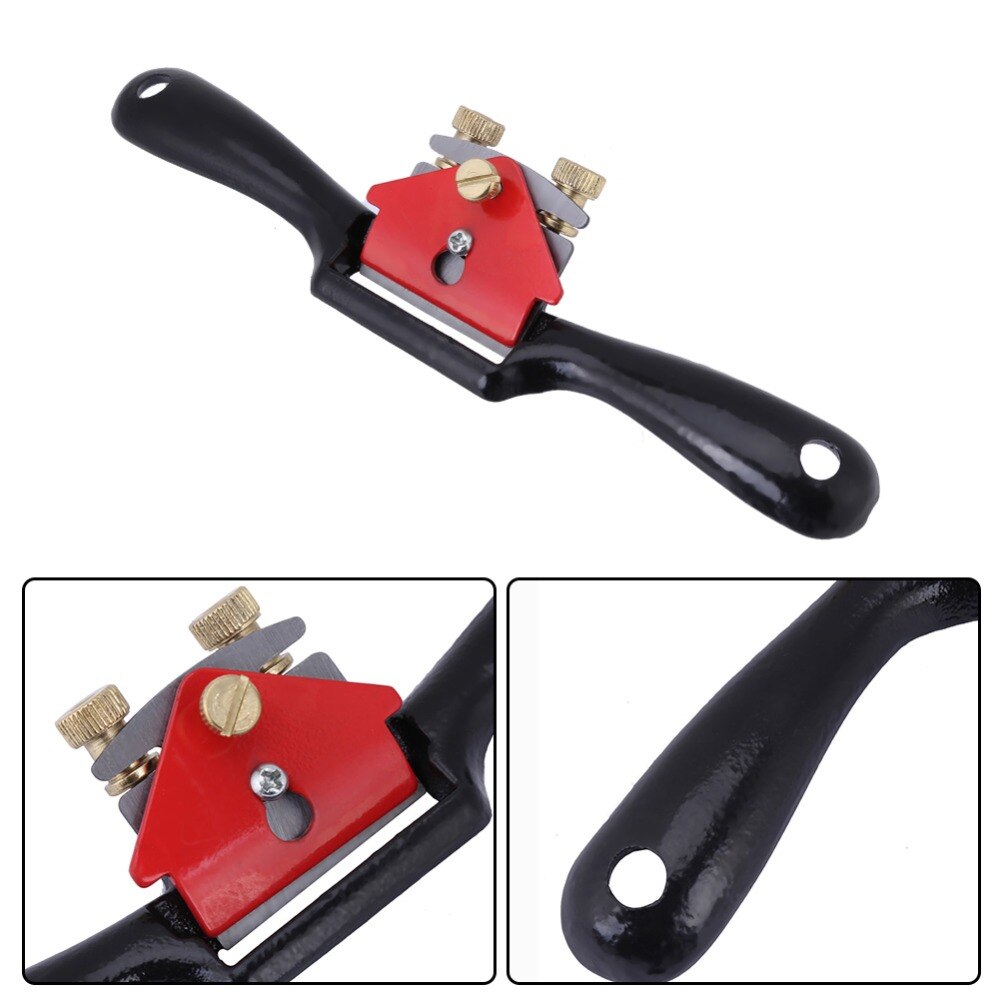 9 Inch Adjustment Spokeshave Woodworking Cutting Edge Plane Spokeshave Hand Trimming Tools With Screw