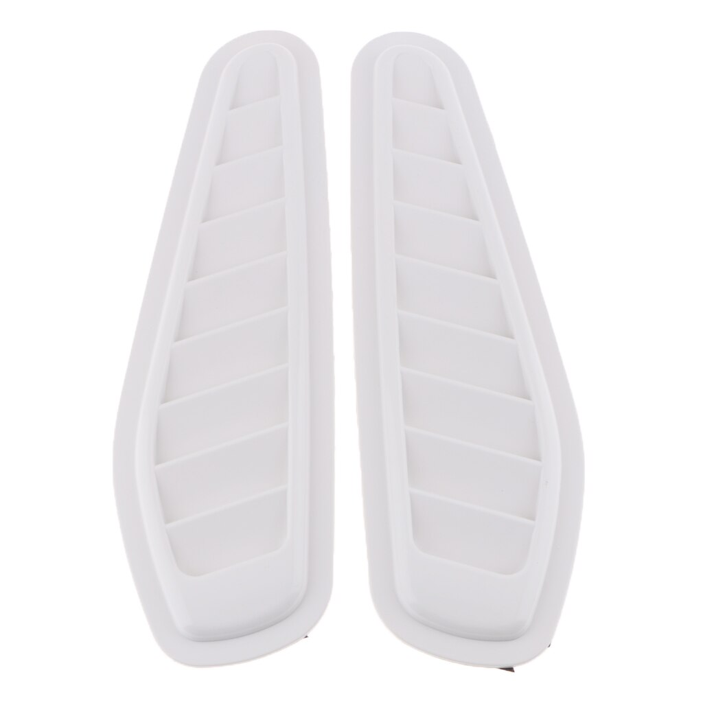 2 Pieces Car Air Flow Intake Hood Scoop Vent Cover Auto Decorative Universal