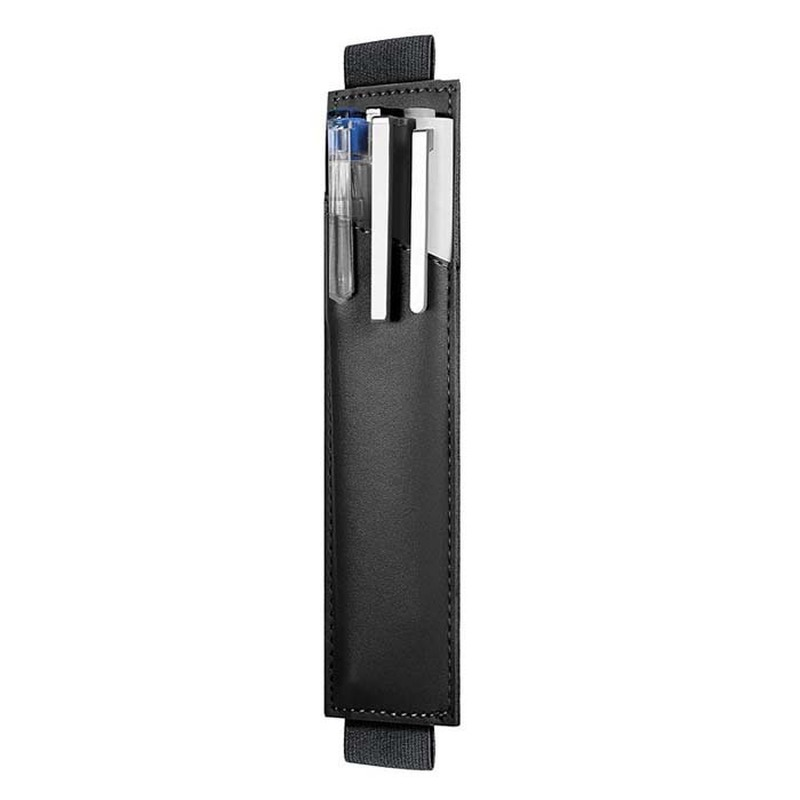 Sac à crayons à bande élastique réglable, porte-stylos, Clip de poche pour carnet d'affaires, organisateur de stylos pour le personnel des enseignants