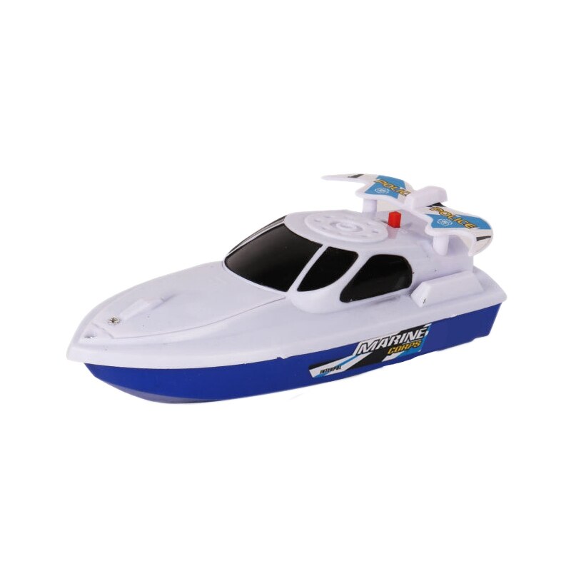 2 Stuks Elektrische Motor Speelgoed Boot Babybadkamer Boot Spelen Speedboot Model Boot