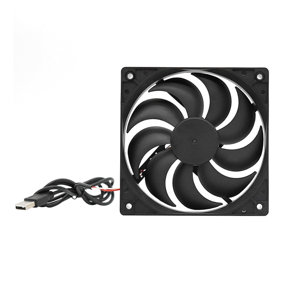 Mute Radiator Koeler Router Set-Top Box 5V Usb Computer Case Chassis Koelventilator Voor Kantoor Zorgzame Computer levert
