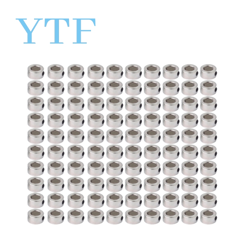 5-100PCS 8mm As Lock Kraag T8 Lood Schroef Lock Ring Rvs Isolatie voor 3D printer Koper 3D Printers Onderdelen