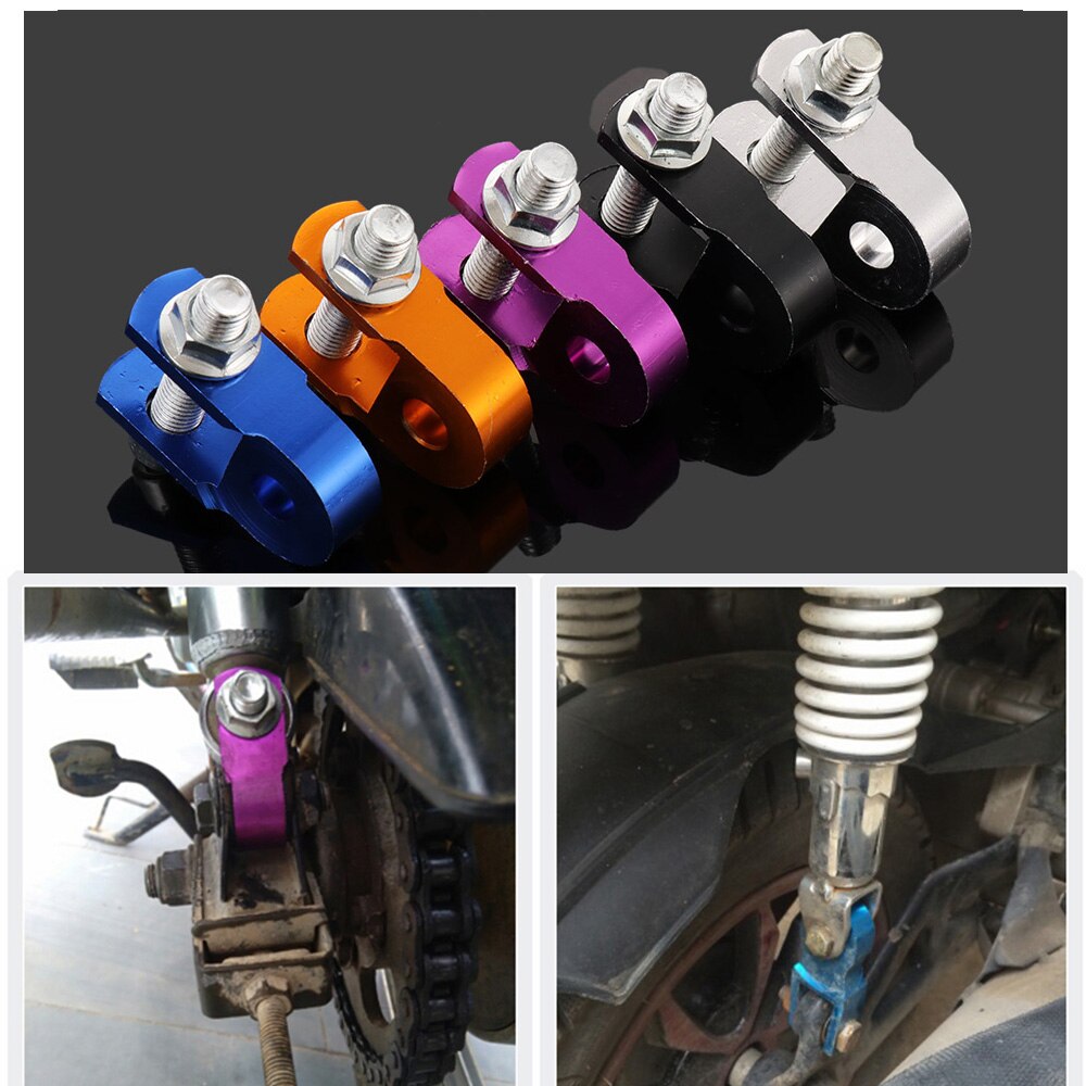 Extensor Universal de amortiguadores para motocicleta, Extensión de altura, elevador de suspensión, accesorios para motocicleta, 2 uds.