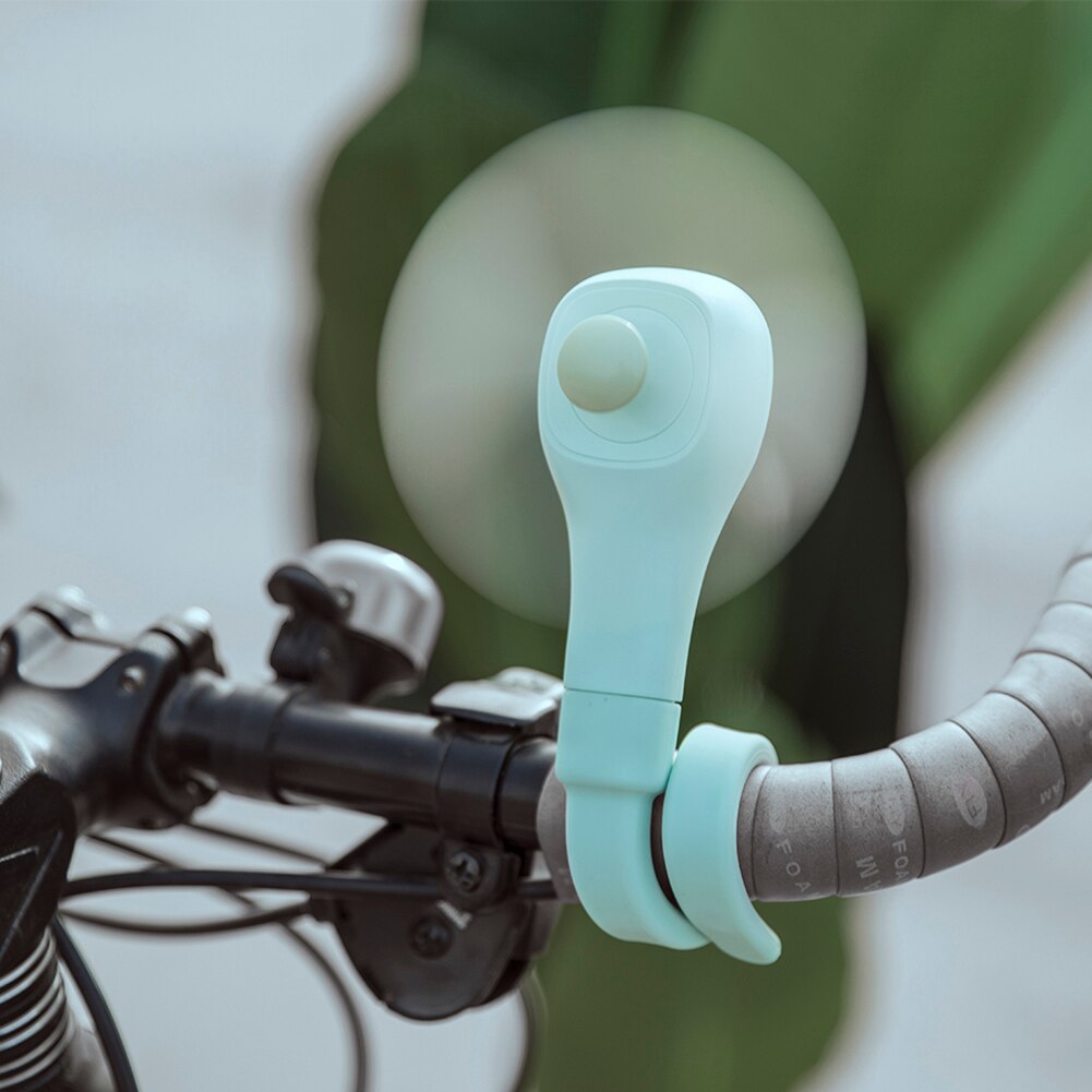 Mini Ventilatore Tenuto In Mano Pieghevole Ventilatore Da Tavolo con 360 ° Girevole Flessibile Del Basamento Tranquilla Ricaricabile per BARBECUE Palestra Ufficio Camera