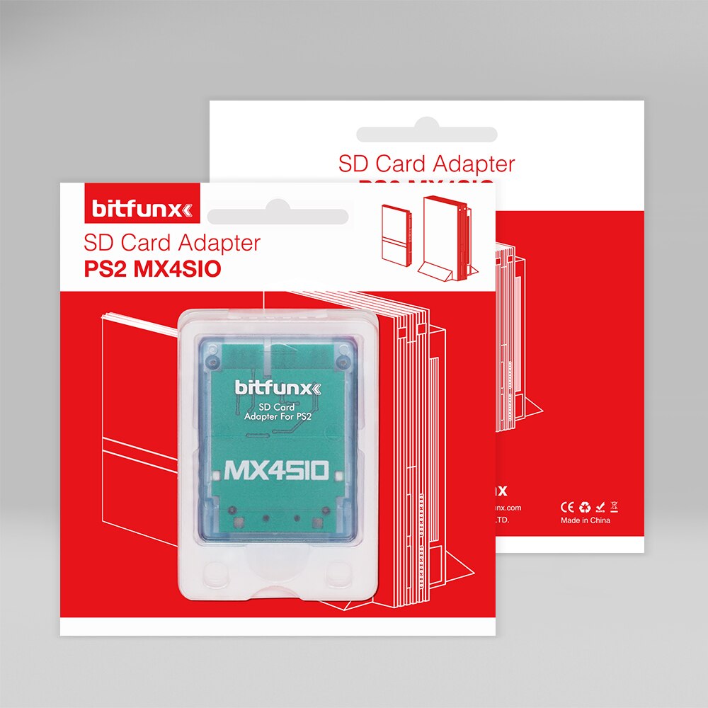 MX4SIO SIO2SD TF/SD Card Adapter Program Game Card For PS2 Game Consoles Video Consoles gaming accessories