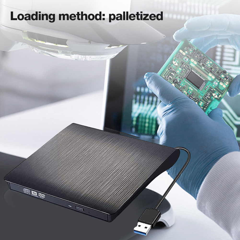 Caja de unidad óptica USB 3,0 tipo C, DVD externo, CD, ROM, escritor ODD, lector, reproductor, unidad óptica, funda para PC y portátil