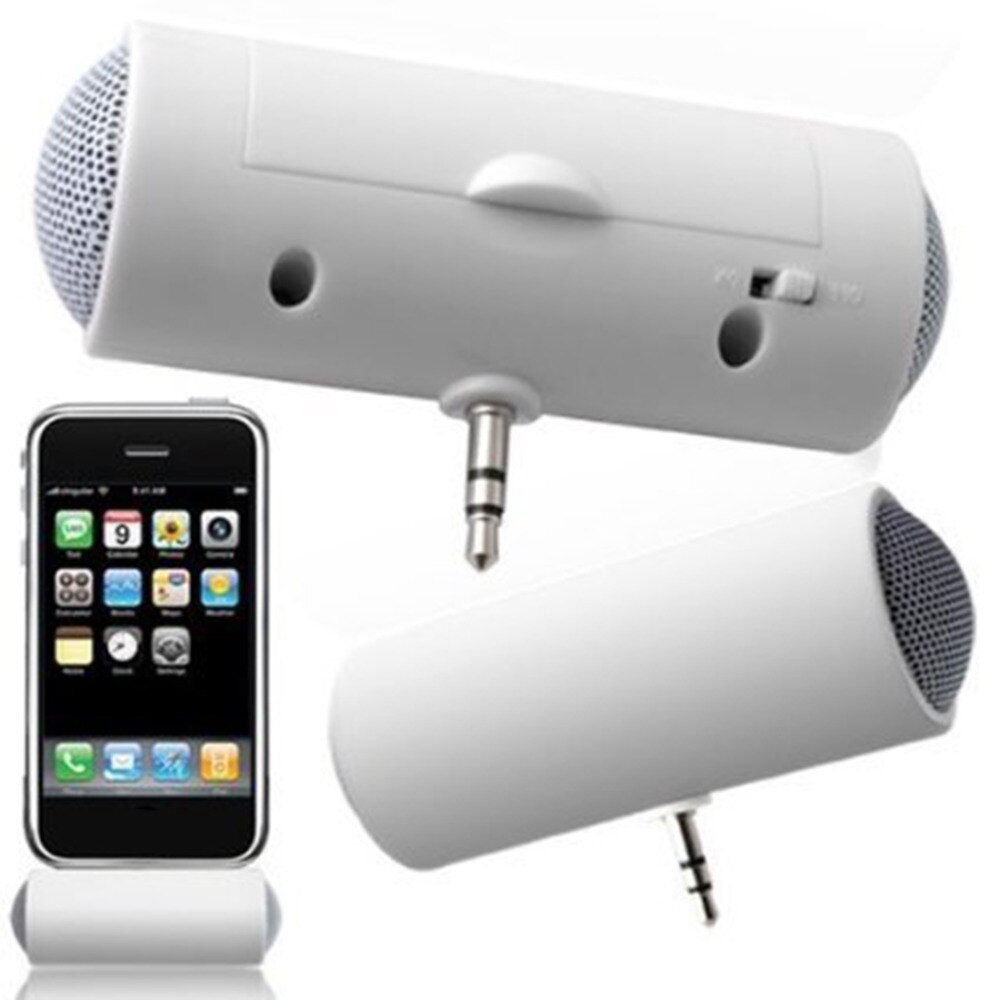 Stereo Speaker MP3 Player Versterker Luidspreker voor Slimme Mobiele Telefoon iPhone iPod, MP3 met 3.5mm connector