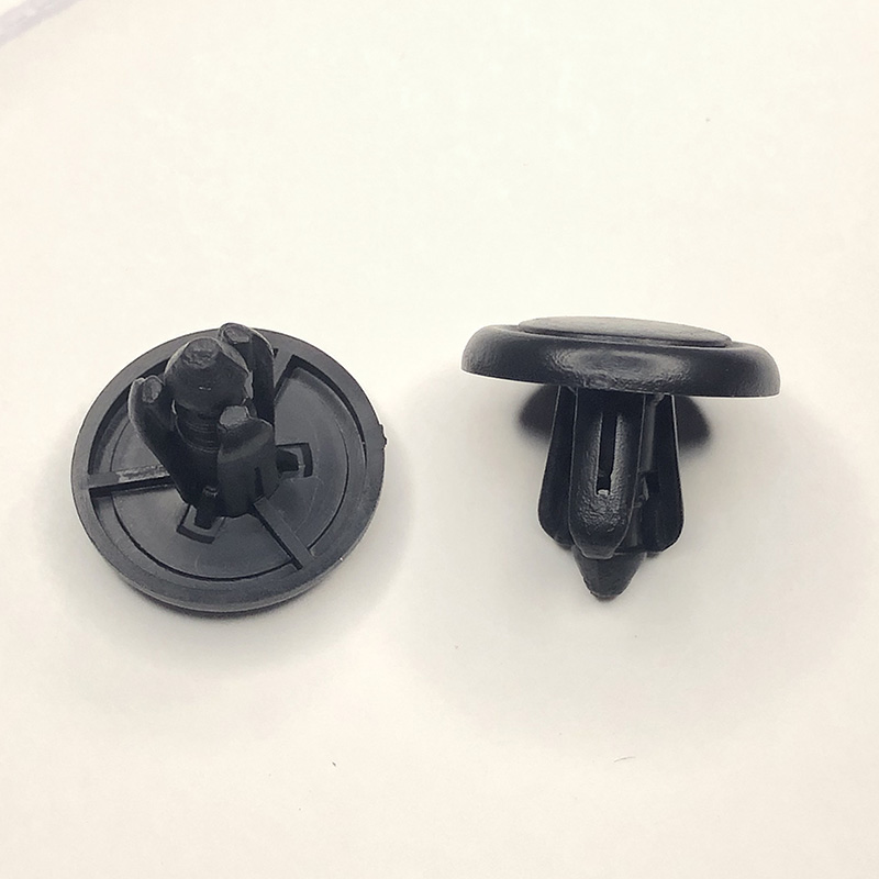 Remaches de plástico de 7mm para motor de coche, Clips de remache para Toyota Avensis, Corolla, Prius, Yaris, Lexus, ES300, ES350, 50 Uds.