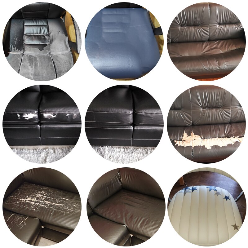 Diy Repareren Sofa Pu Leer Materialen, Sterke Stok Leer, 135Cm Breedte Waterdichte Lederen Patches, huis Houden Leer Stof