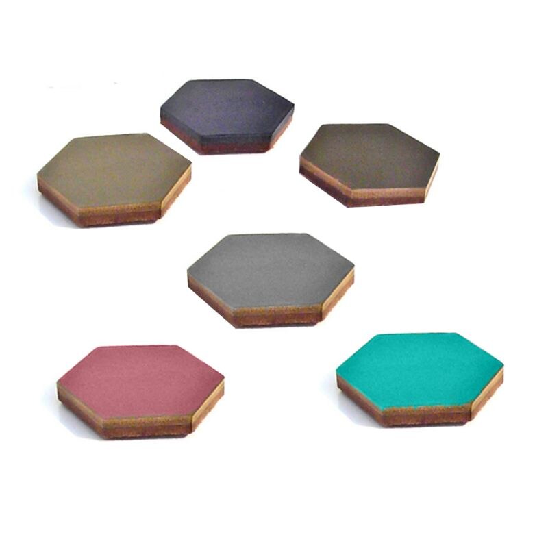 Hexagon DIY Kunststoff Pflaster Beton treten Auffahrt Pflaster Stein Pfad bilden Terrasse Hersteller Schimmel Fertiger Garten Dekor L5Ihr