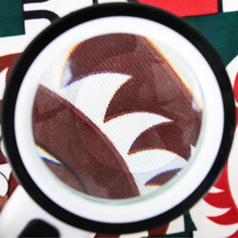 30X 12 LED Magnifying Lens Magnifying Glass with Light Suitable for Old People to Read Small Prints Stamps Maps Jewelry