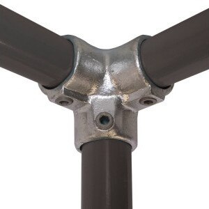 heavy duty galvanizing die cast iron 32mm 1-1/4" pipe tube fittings clamp Hex Tightening Screw: 4