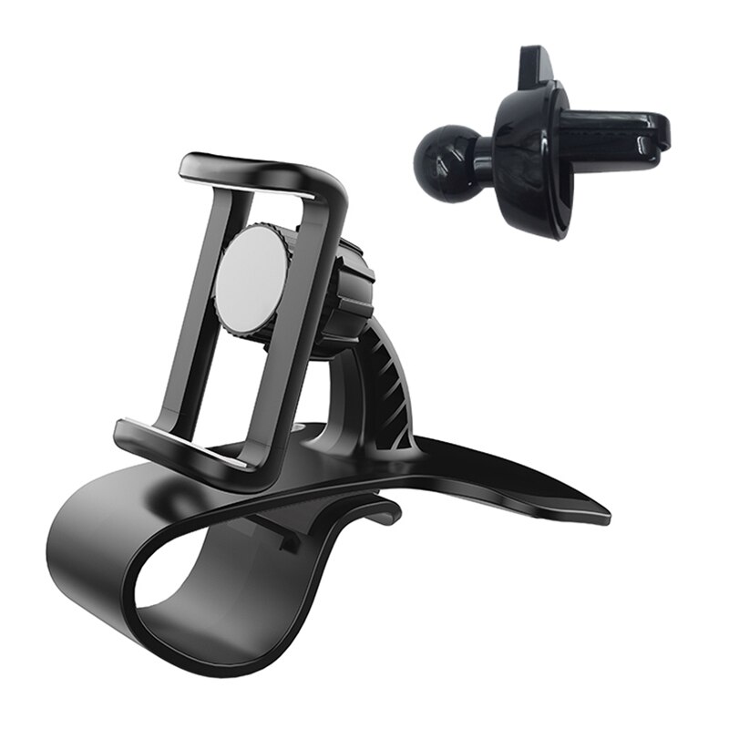 Universal- praktisch GPS Auto Armaturenbrett-halterung Telefon Halfter Stehen Hud Clip Auf Wiege Telefon Halterung für 4-6 ''360-grad rotierenden: Default Title