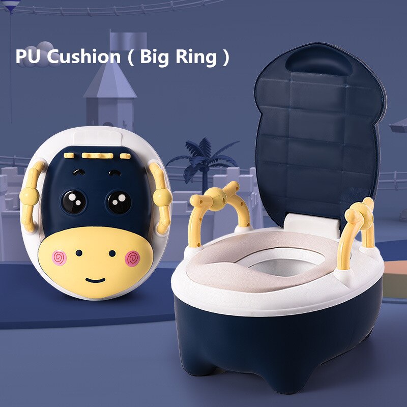 Portable Toilet Baby Toilet Seat Pot For Kids Potty Training Seat Children Potty Baby Boys Toilet Bowl Pot Training Potty Toilet: B3
