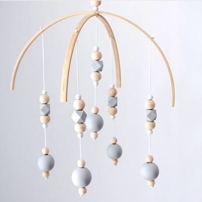 52 Cm * 32 Cm Diy Macaron Kleur Houten Bal Decor Banner Babykamer Decoratie Beddengoed Bumpers Kids Party Ballen kids Girls Room Decor: L