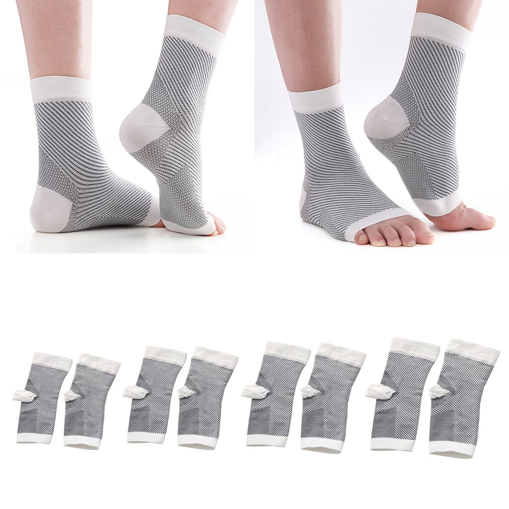 1 Pair of Plantar Fasciitis Socks Ankle Bandage Sleeve Relief