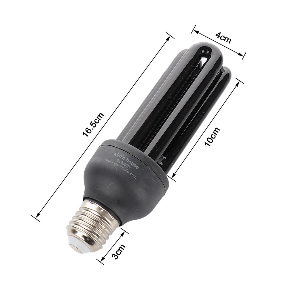 1 Pcs Uvc Ultraviolet Sterilizing Lamp Uv Lights E27 15w/20w Bulb For Home Office Germicidal Lamp Fixtures: 26W