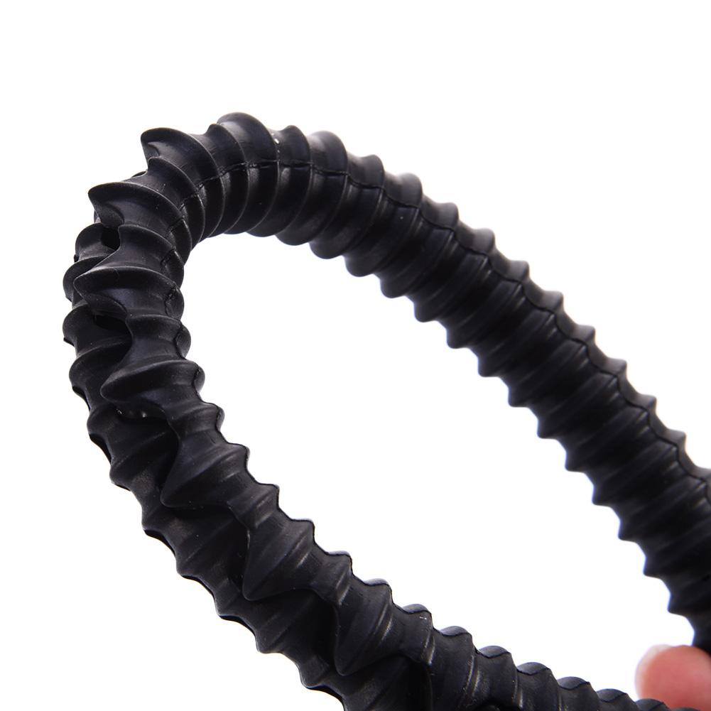 Silicone Oven Rack Guards Silicone Red Black Insulation Threaded Clip Strip Edge Protector Guard Cover Kitchen Baking Tools