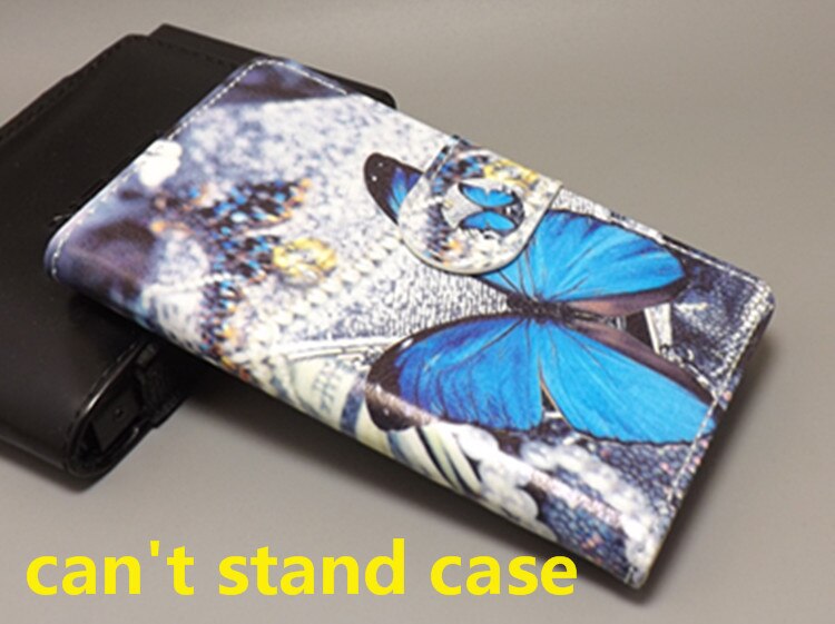 Vlinderbloemvlag portemonnee flip stand boek cover case voor zte blade  a511 a515 a 511 a 515: 9