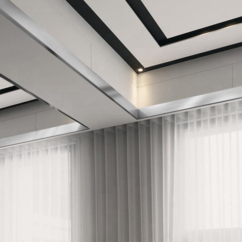 Decoración de techo de papel de aluminio dorado, pegatinas para huecos de azulejos, decoración de techo suspendida para sala de estar, cinta autoadhesiva DIY deco