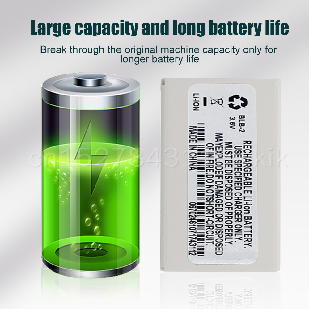 BLB-2 BLB2 BLB 2 Replacement Phone Battery For Nokia 8210 8250 8850 8910 8310 5210 6500 6590 6510 3610 8270 8910i 7650 6590i