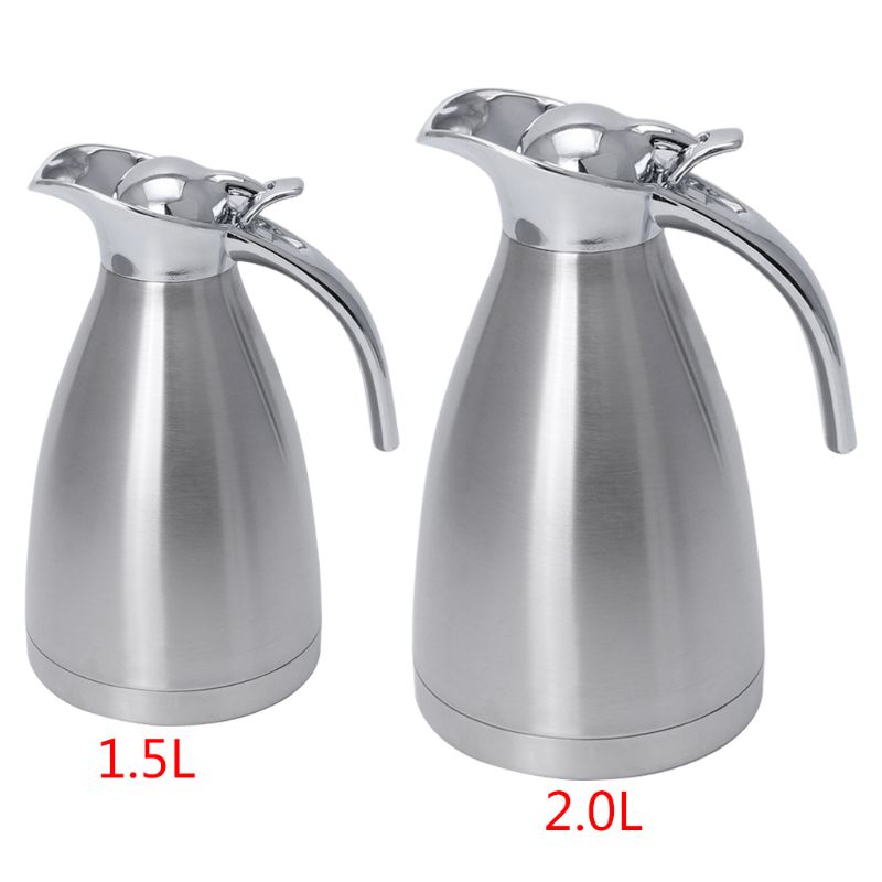 Geïsoleerde Rvs Thermosfles Mokken Set - 500 ml - Geschenktas Met Kopjes - Draagbare