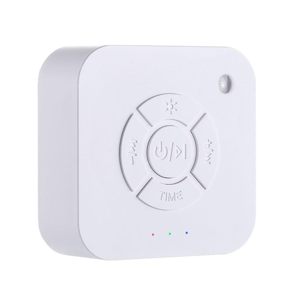 White Noise Sound Machine with 7 colors Mood Light Natural Sounds &amp; Music Playback Memory &amp; Timing Sleep Therapy for Baby Adults: type 2