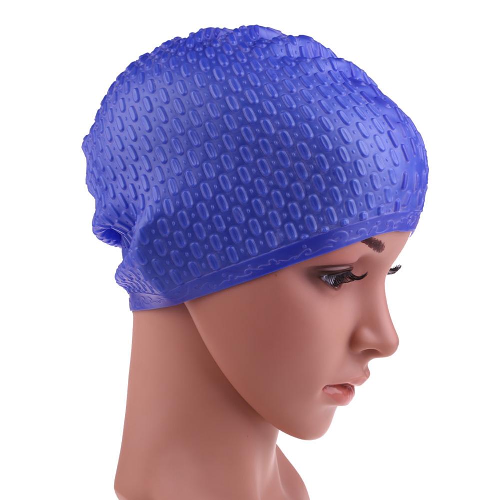 Siliconen Waterdicht Zwemmen Caps Beschermen Oren Lange Haar Sport Zwemmen Zwembad Hoed Badmuts Gratis Grootte Voor Mannen & Vrouwen volwassenen