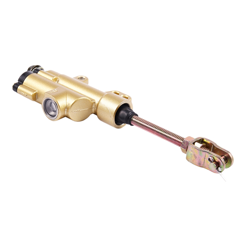 Bagerste motorcykel dirt pit cykel atv hydraulisk fod master bremse cylinder guld