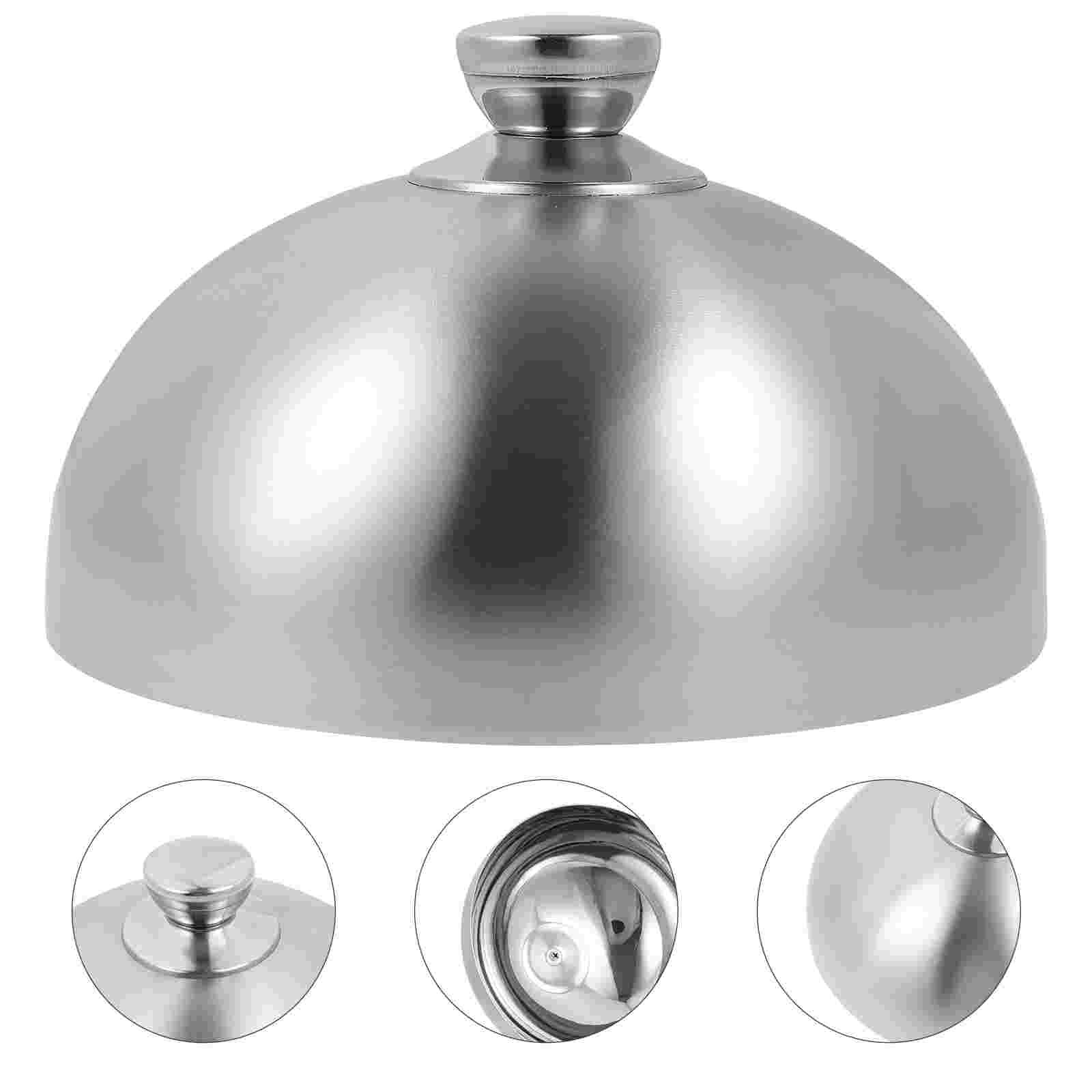 DOITOOL Edelstahl-Steak-Abdeckung – Goldene Kuppel Zum Warmhalten & Servieren – Perfekt Für Grill & Mikrowelle