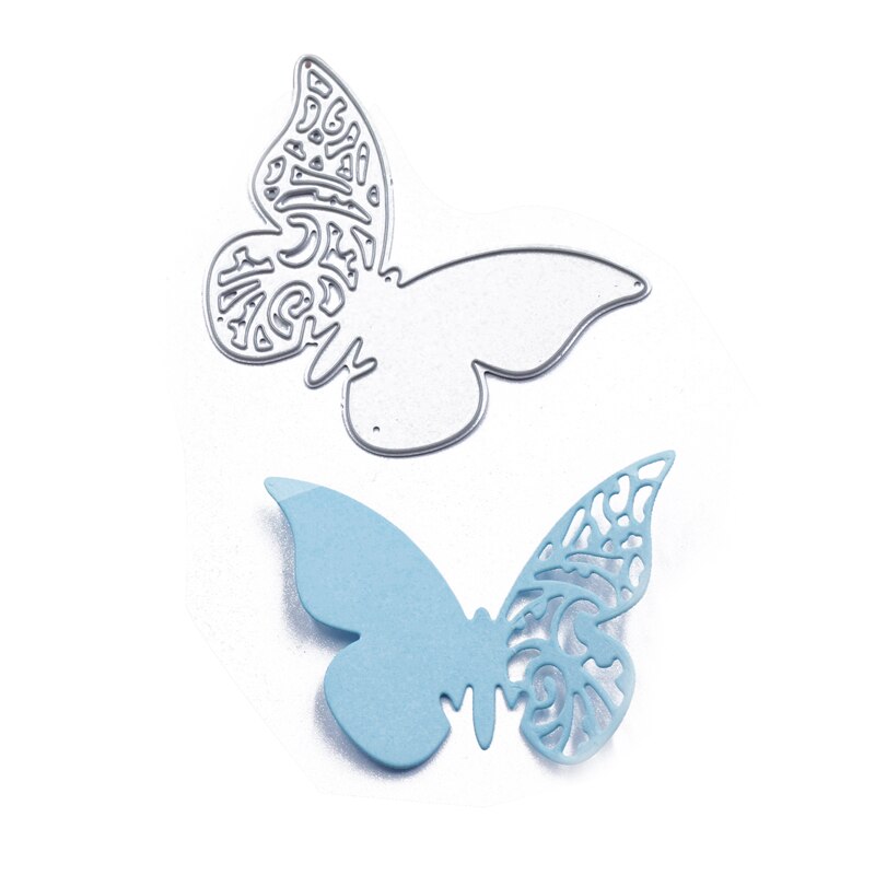 Mooie Vlinder Stalen Metalen Stansen Sterft Scrapbooking Embossing Sterft Snijd Stencils Diy Decoratieve Kaarten Craft