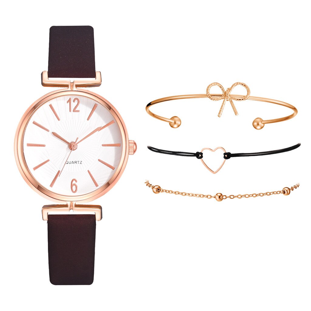 Reloj Mujer Vrouwen Horloge Mode Kleine En Delicate Europese Schoonheid Eenvoudige Casual Armband Horloge Pak Reloj Inteligente Mujer: G