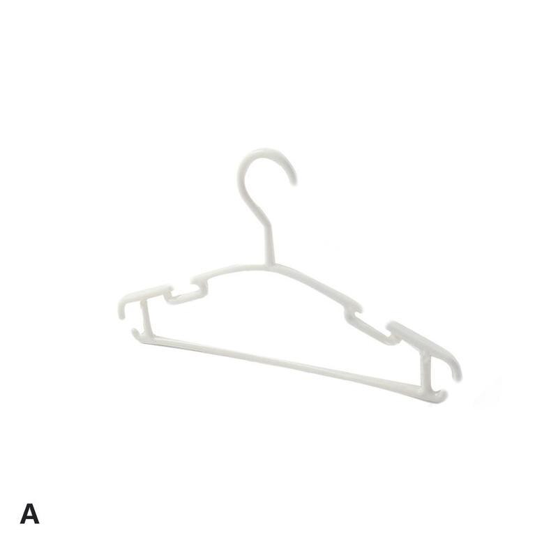 Percha antideslizante colorida de plástico para niños, perchas organizadoras para bebés, ropa húmeda dura no fuerte seca y deformada para bebés A9F1: A