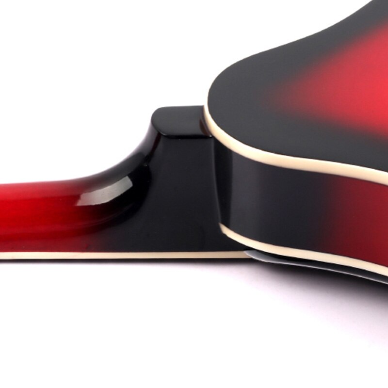 8-String Tiglio Sprazzo di sole Mandolino Strumento Musicale con Corda di Acciaio In Legno di Palissandro Mandolino Strumento A Corde Ponte Regolabile