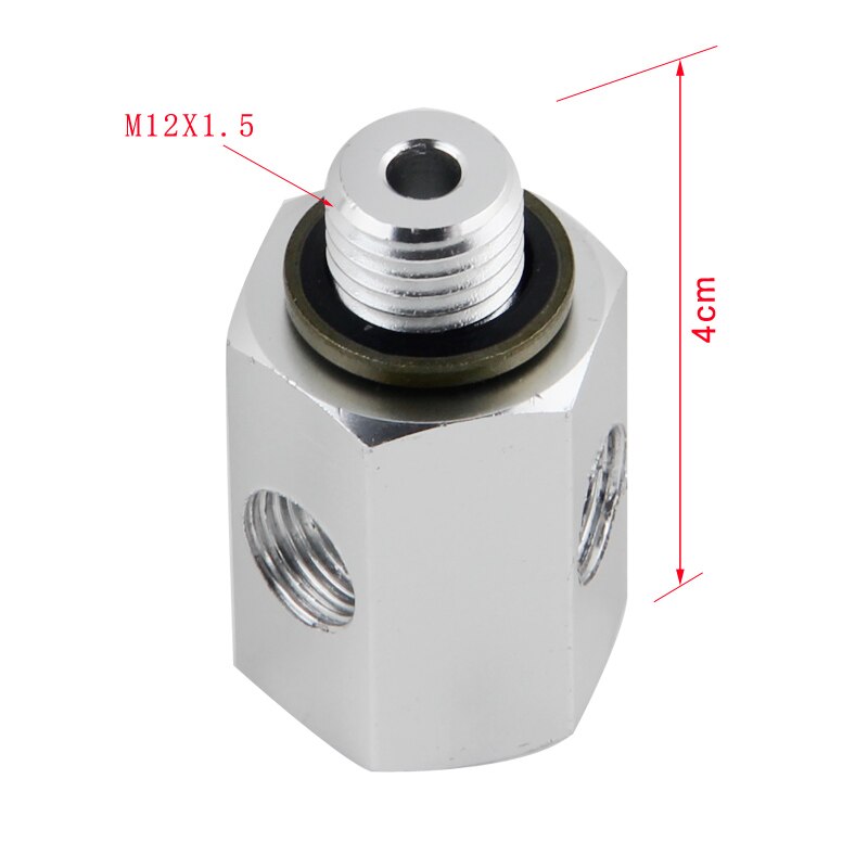 Öl Druck Temperatur Messgerät Adapter T Stück Für BMW 3 Serie E30 E36 3x 1/8npt Hafen