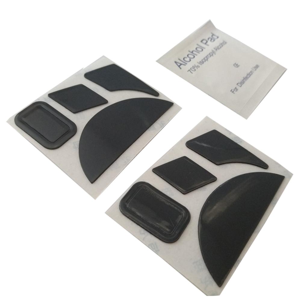 2Pcs 0.6mm Thickness Replace Mouse Feet Mouse Skates For Razer Naga / Naga Hex V2 Mouse