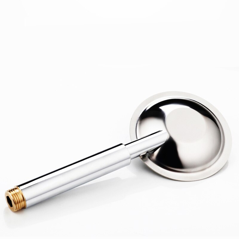 Wetips Bad Douchekop Hoge Drukverhoging Waterbesparing Beweegbare Ultradunne Douchekop Badkamer Rvs Douche Nozzle