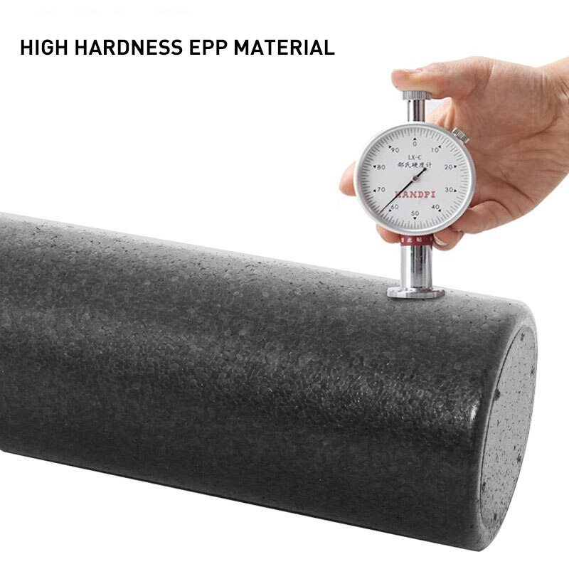Epp pilates yoga block roller yoga skum eva fitness triggerpoeng skumrulle kroppsmassasjeøvelser gym trening svart