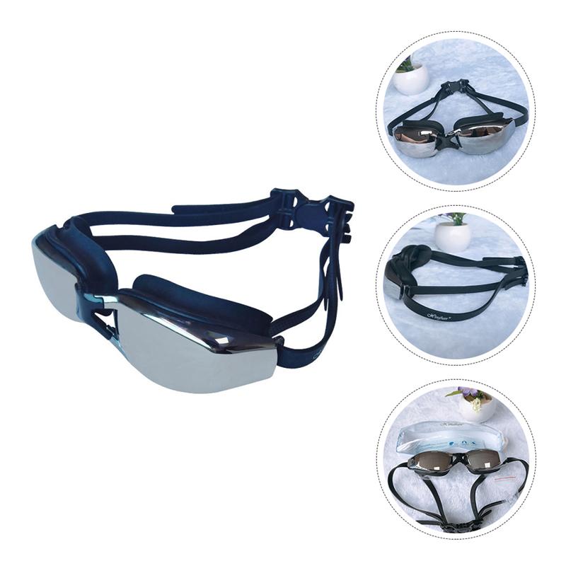 1 Pair Myopia Swimming Goggles Anti-fog Swim Glasses for Men Women
