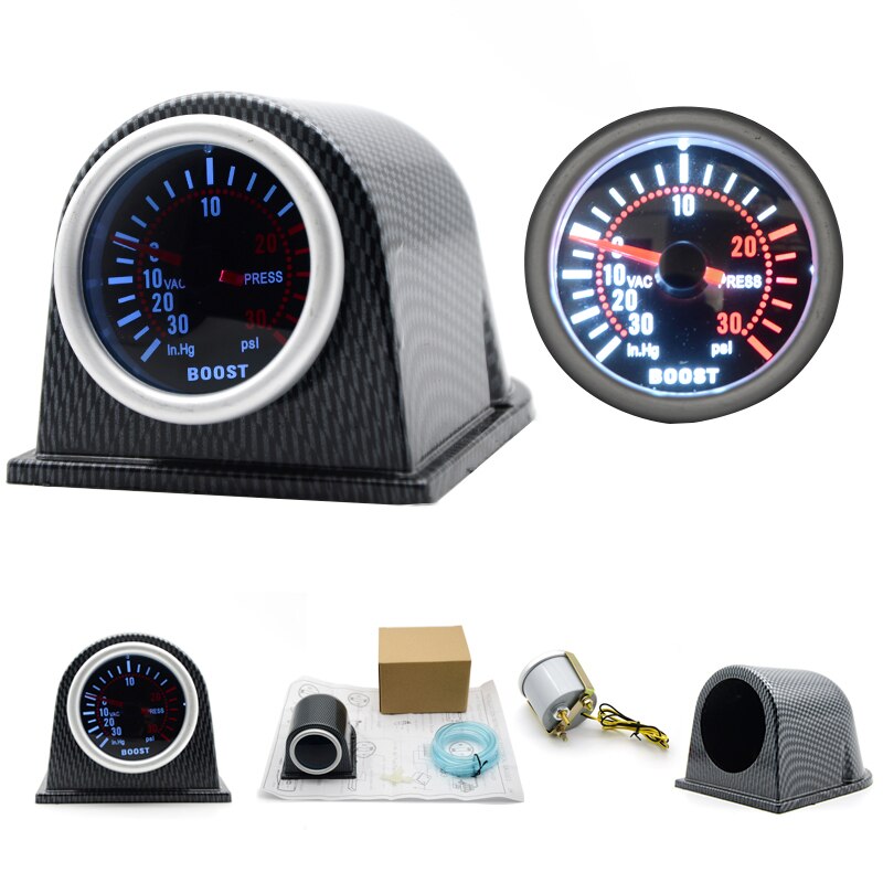 Vehicles Turbo table Turbo Boost Gauge Universal Set Kit VehiclesLED Gauge Pointer
