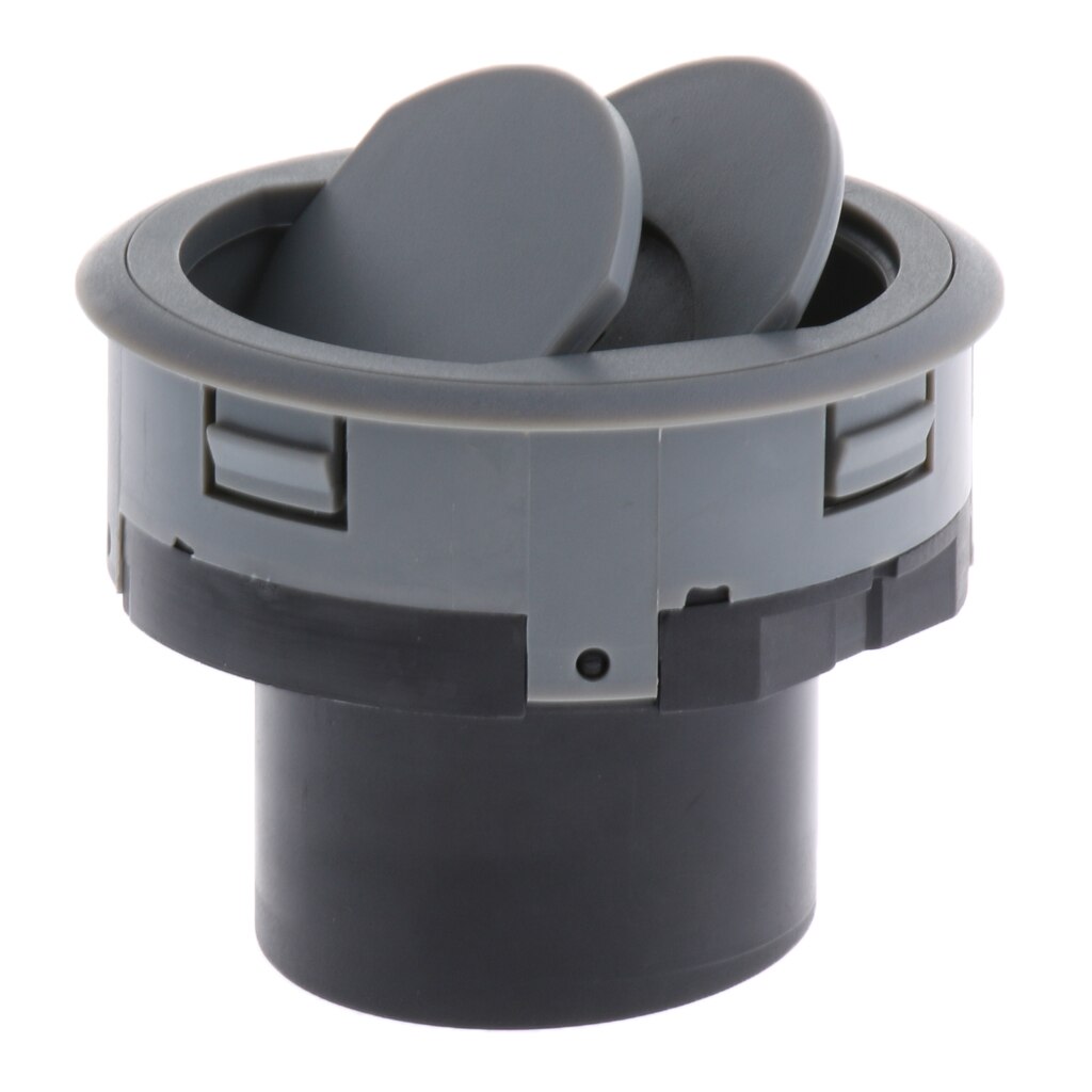 RV Yacht Interior Side Roof A/C Air-Conditioning Air Exhaust Vent Ventilation Outlet Grey 70x42mm