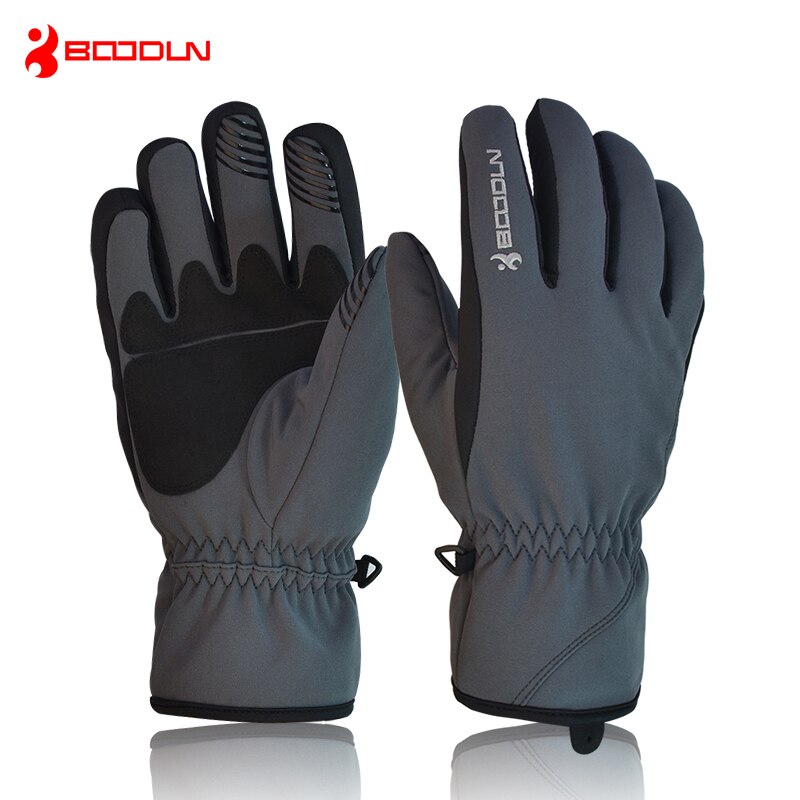 BOODUN-gants de Ski d'hiver pour hommes et femmes, en molleton, coupe-vent pour faire du sport, coupe-vent, coupe-vent, pour faire du Ski