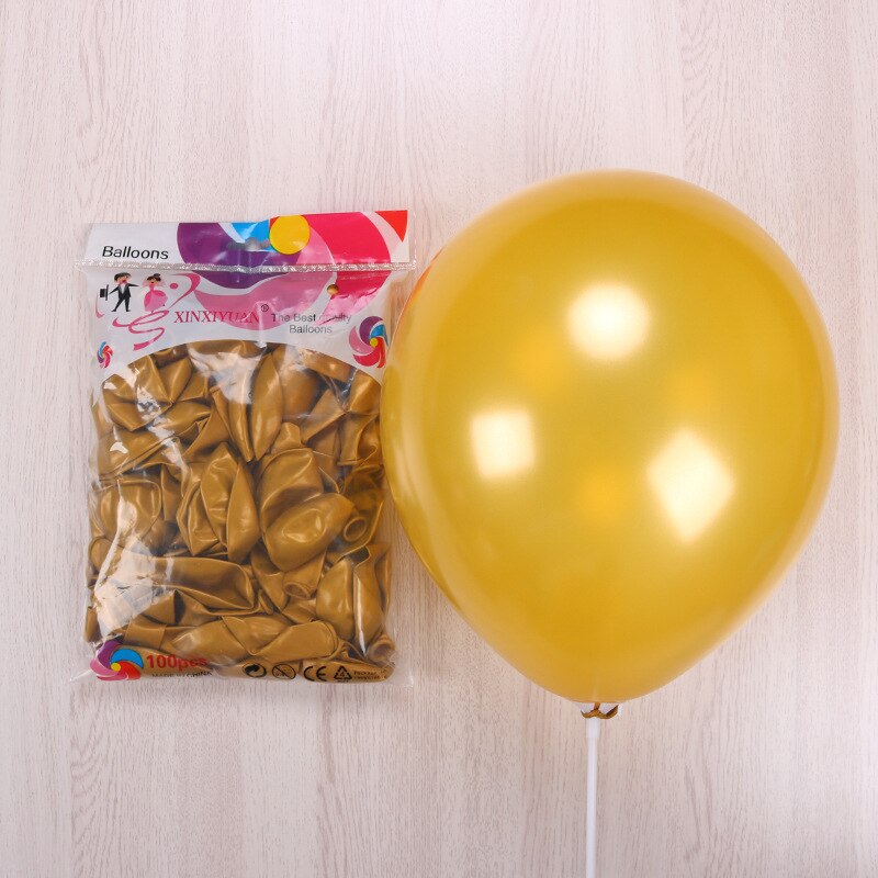 20/10 stücke 12 zoll Silber Blau Ballons metallisch Latex Luftballons perlig Luft Ballon Globos Hochzeit Geburtstag Party Dekor Chrom Ballon: 12Zoll Gold Perle / 20Stck