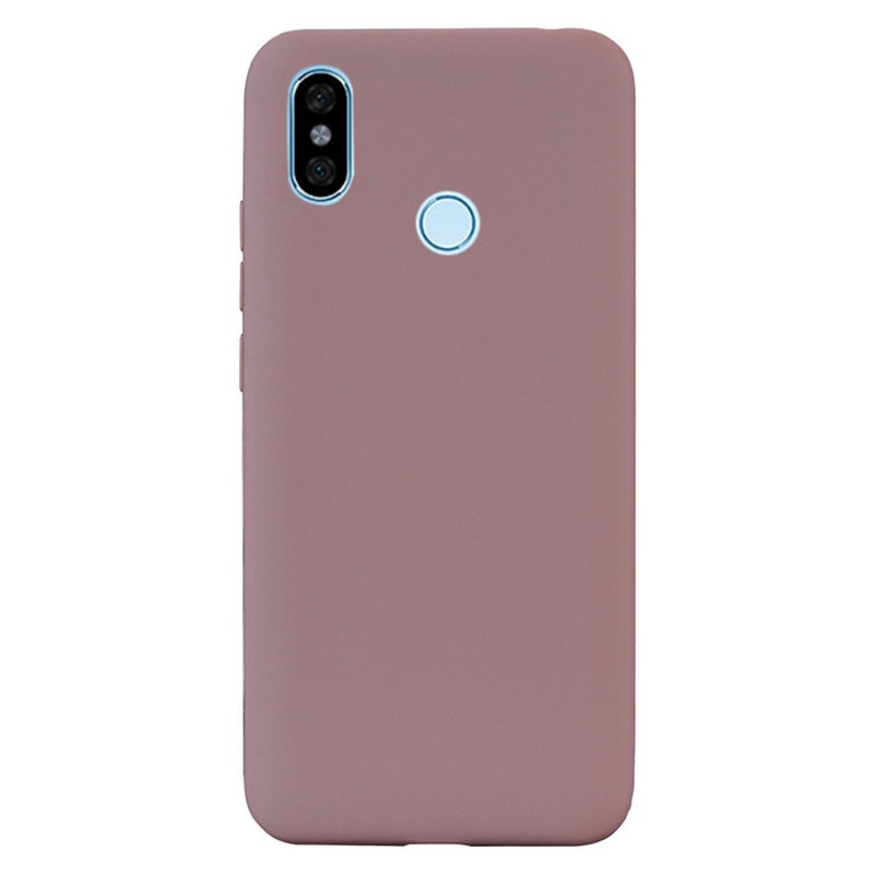 Capa de silicone para xiaomi redmi nota 5 caso tpu capa de telefone para xiaomi redmi nota 5 pro caso redmi nota 5 capa funda coque: 17 Coffee