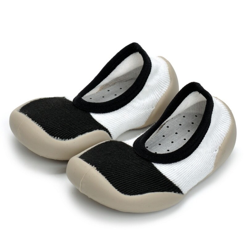 I più piccoli Della Ragazza del Ragazzo del Cotone Calzino Suole di Scarpe in Gomma Antiscivolo Morbida Scarpa Calzino per Il bambino di Modo Delle Ragazze Delle Ragazze Calzino infantile del bambino Pantofole