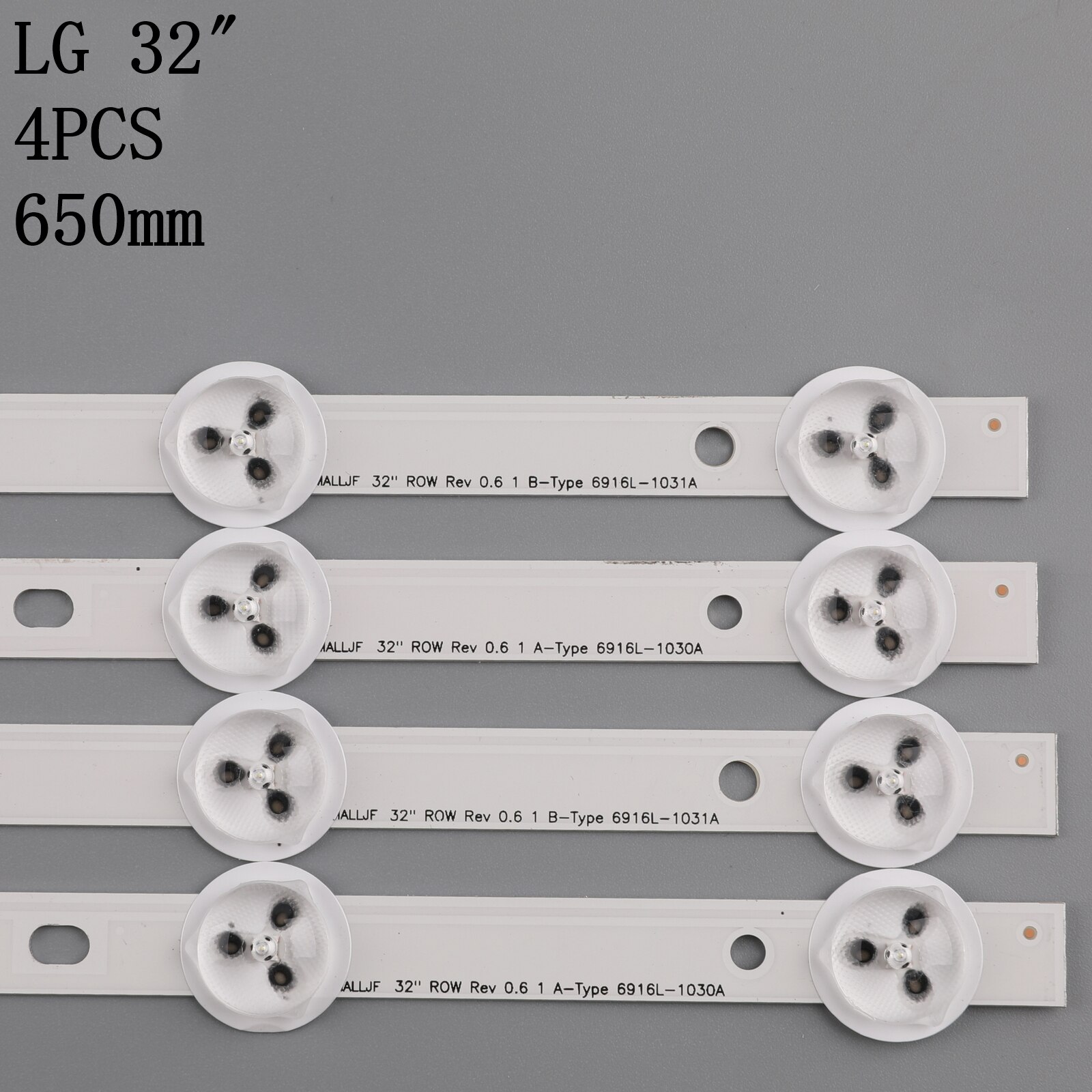 Led Backlight Strip 9 Lamp Voor 32LS3400-UA 32LM340 32LS3400 LC320DXN-(Se)(R3)/LC320DXN (Se)(R1)/LED32A2000V / LED32A2000i